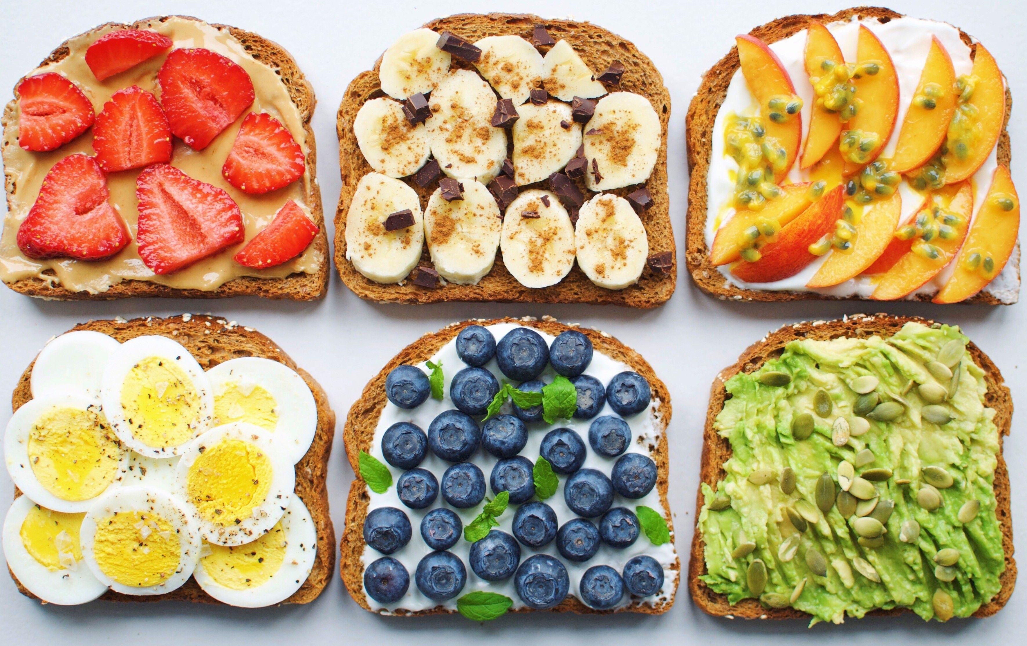 Healthy and light snacks for every day, delicious